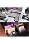 Plastic Eyeshadow Palette Makeup Organizer, 7 Section Divided Acrylic Make Up Pallet Storage