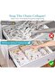 Vtopmart 8 Pack Drawer Dividers for Clothes, 4" High 10.2"-16.5" Adjustable Expandable Dresser - 6
