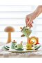 14-Piece Wooden Vintage Tea and Presentation Set - 4