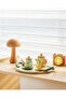 14-Piece Wooden Vintage Tea and Presentation Set - 3