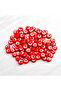 100 Pieces of Polymer Clay Fimo Turkish Flag, Moon Star Beads