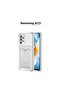Samsung A13 Compatible Card Holder Wallet Transparent Edge Protected Corners Tank Phone Case