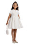 Ecru Girls Polka Dot Dress with Matching Bag 3-7 Age 36305Pr - 3