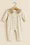 Baby Girl Jumpsuit – Embroidered Collar