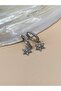 Snowflake Hoop Earrings with Zircon Stone Xuping - 7