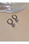 Flower Hoop Earrings with Zircon Stone Xuping - 2