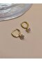 Flower Hoop Earrings with Zircon Stone Xuping - 5