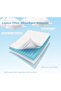 Cute 'n' Cuddle Baby Disposable Changing Mats, 60x45cm Blue Pack of 30, Waterproof, Ultra-Soft & - 5