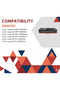 A Plus 203A CF540A Bk Compatible Toner Cartridges HP Color LaserJet Pro M254,MFP M280,M281 Series - 3