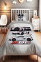 Border Patterned Single Baby Kids Bedding Set