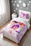 Girl Power Patterned Single Baby Kids Bedding Set - 3