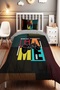 Game Continue Patterned Single Baby Kids Bedding Set