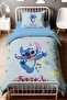 Cheerful Stich Patterned Single Baby Kids Bedding Set - 2