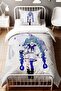 Hatsune on the Road Patterned Single Baby Kids Bedding Set - 2