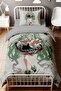 Miku Minimal Girl Patterned Single Baby Kids Duvet Cover Set - 2