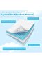 Hands-Free Electric Breast Pump With Baby Changing Mats - Blue - 30 Pcs - 6