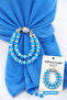 Magnetic Scarf Shawl Fastener with Bead Detail – Strong Fixer (6 Color Options) - 2