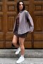 Brown Striped Women's Shirt Mg2410 - 3