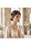 Elegant Crystal Stone Frontlet Model Bridal Hair Accessory Henna Night and Evening Dress Hair Accessory - 4