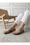 Unisex Genuine Leather Slippers – Orthopedic Anatomical Cork Sole with Flip-Flop Design - 4