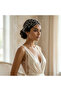 Luxurious Crystal Stone Bridal Hair Accessory, Henna Night Evening Dress Elegance - 4