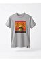 New Season Abstract Sunset Canvas T-Shirt - 4