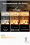 مصباح طويل فاخر بتصميم نجمي على الطراز الاسكندنافي الحديث - 2