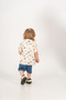 Baby Boy Summer Muslin Shirt with Car Figure and Shorts 3-Piece Set - 5