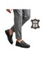 Men's Rok Leather Orthopedic Comfort Sole Shoes Are Suitable for Heel Spurs - 2