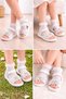 Girls' Beaded Velcro Orthopedic Sole Lightweight New Season Sandals - 2