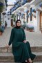Modest Zippered Mevlana Ferace Abaya - 3