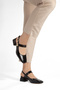 Hnm 401 Adjustable Sandals with Tape Buckle Detail - 5