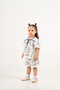 Baby Girl Summer Floral Patterned Muslin Set - 5