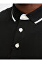 Black Polo Collar Large Size Men's T-Shirt Pique Woven Relaxed Fit 12143859 - 6