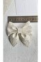 Ballerina Silver Sparkling Big Bow Clip Buckle - 2