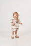 Baby Girl Summer Floral Patterned Muslin Set