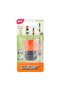 Automatic Coupling with Aquastop, 1/2inch, Black/Orange - 3