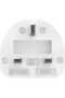 Power Strip 3-Way, USB C / A , 20W PD, 2M, White - 7