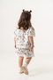 Baby Girl Summer Floral Patterned Muslin Set - 3