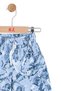 Baby Boy 1-4 Years Old Camouflage Patterned Elastic Waist Shorts Blue - 4