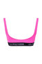 Women's Pink U-Neck Bralette Bikini Top - 2