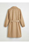 Nevavm Double-Breasted Collar Oversize Women's Trench Coat - 6