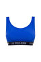 Women's Cobalt Blue U-Neck Bralette Bikini Top