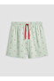 Shirt Collar Maternity Shorts Pajama Set - 6