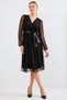 Women's Double Breasted Collar Dress 1385 A.Beige - 4