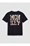 Trendlucky Nostalgic Monkey Printed Girl's T-Shirt with a Difference - 3