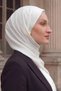 Women's Rami Natural Shawl Plain Minimal Shawl Lightweight Breathable Hijab Shawl - 6