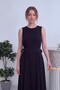 Women's Waist Detailed Midi Length Flared Dress Khaki, Black - 2