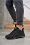 Aspendos Ultra Light Sole Walking Running Men's Sneaker Sports Shoes Black