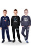 Boys' 6-Piece 3-Piece Tracksuit Set – Printed, Crew Neck, Sportswear